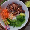 Rice Stick Noodle with Grilled Pork Slices