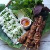 Steamed Vermicelli with Prawn Beef